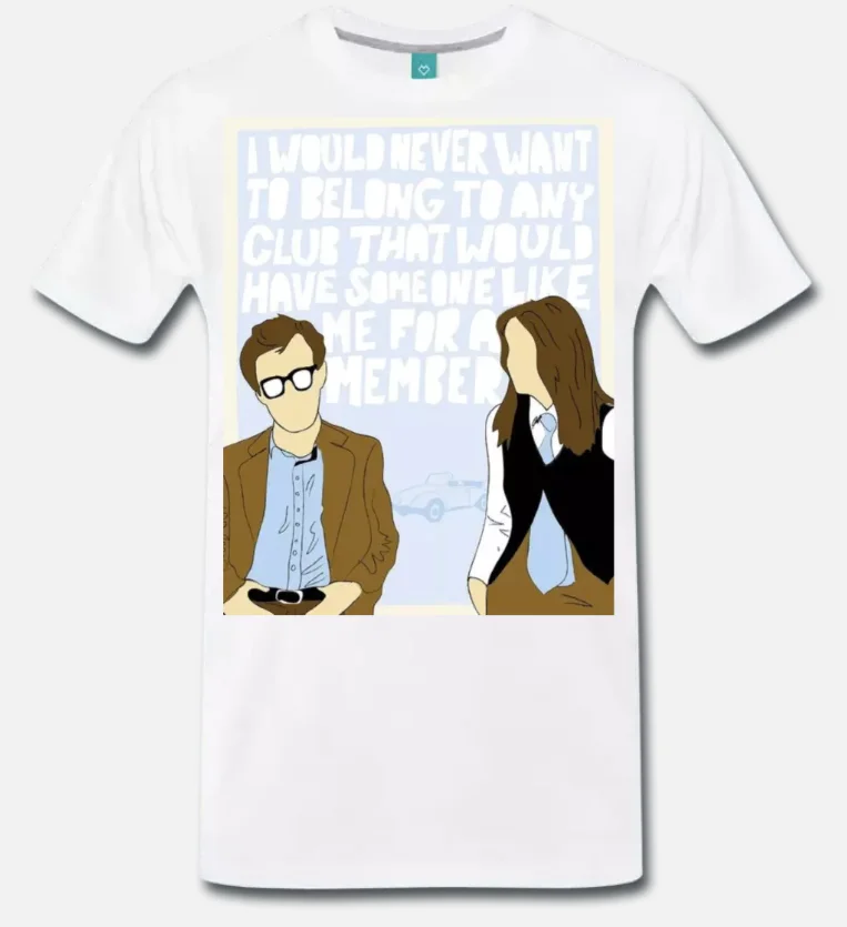 

T-SHIRT WOODY ALLEN CITAZIONE QUOTE NEW YORK ATTORE REGISTA 2 S-M-L-XL-2XL-3XL