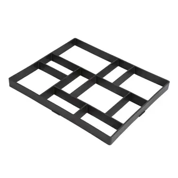 

Promotion! Diy Plastic Path Maker Mold Manually Paving Cement Brick Molds Stone Road Concrete Molds Tool For Garden Pavement