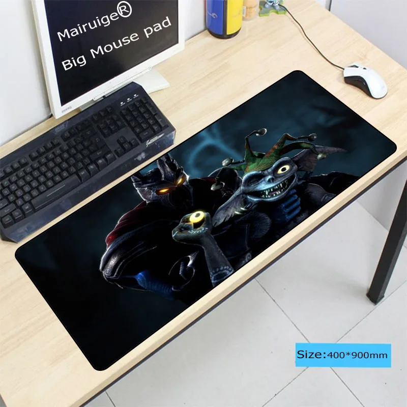 Mairuige Funny Joker Large Gaming Mouse Pad Lockedge Mouse Mat Keyboard Pad Desk Mat Table Mat Game