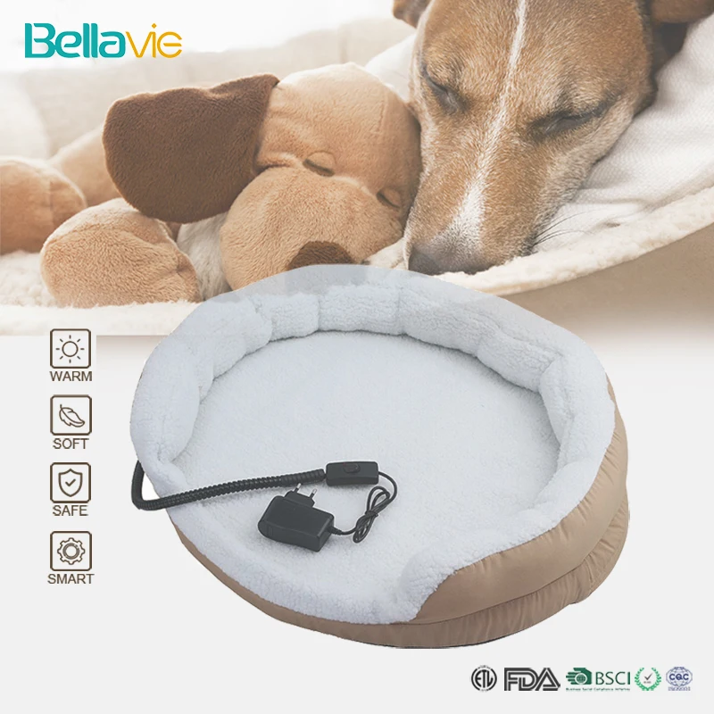 Electric Heating Pad Pet Electric Dog Bed Mat for Dog Puppy and Cat with Chew Resistant Cord Waterproof Removable Cover Bellavie цена Electric Heating Pad Pet Electric Dog Bed Mat for Dog Puppy and Cat with Chew Resistant Cord Waterproof Removable Cover Bellavie цены онлайн