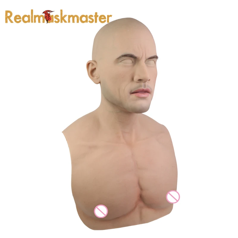 Realmaskmaster Хэллоуин искусственная Реалистичная силиконовая маска замаскированная