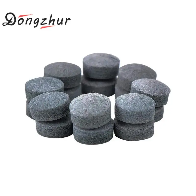 

50pcs/lot Glue-on Pool Billiards Snooker Cue Tips 9mm/10mm Master Snooker Pool Cue Tips Made In China/snooker Tips Billiard