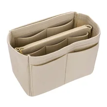 Hot Sale Makeup Bag Cosmetic Cases Felt Bag Organizer Insert Cosmetic Bags Makeup Case Travel Toiletry Bag Handbags Organizer
