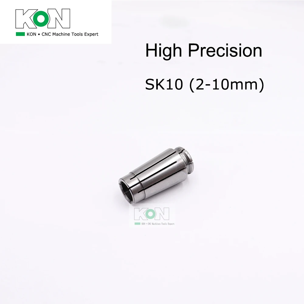 

[ChinaKON] SK Collet SK10 2-10mm 3mm 3.175mm 4mm 5mm 6mm 7mm 8mm 9mm CNC Spring ER Collet Milling Machine SK10 High Precision