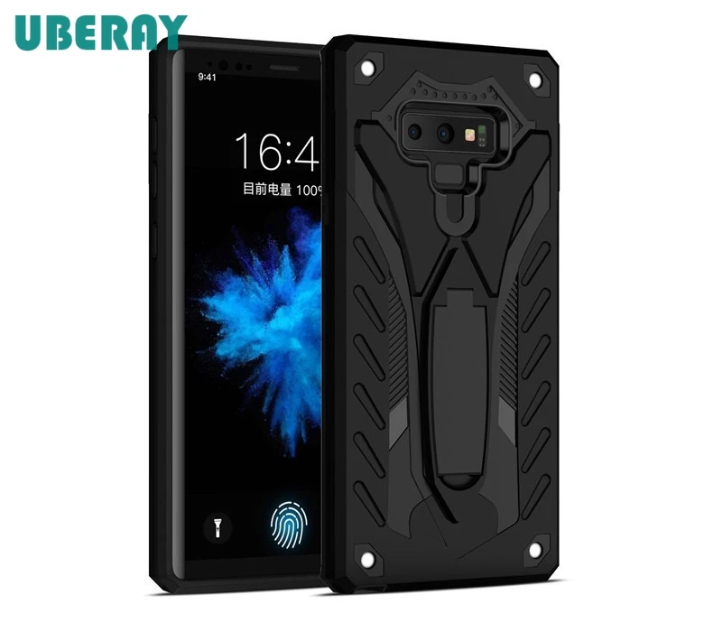 

Case For Redmi Note7 Pro Shockproof Military Drop Tested Silicon Case For Redmi Note4 X Xiaomi 6 Kickstand TPU Cover