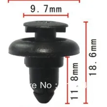 100 шт авто крепеж для NT и задняя бамперная панель для 30008324 и чехол для suzuki 09409-07325