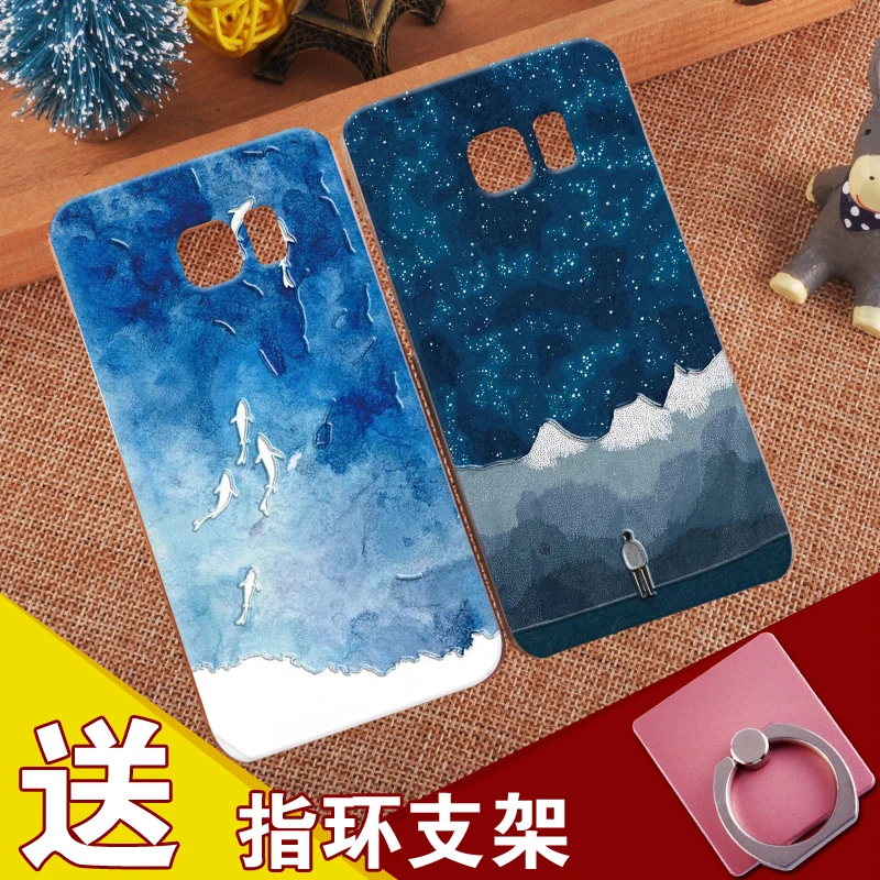 

Cute TPU Cover Shell For Samsung Galaxy Note 2 3 Neo 4 5 7 Soft Silicone Case Ring Bracket For Galaxy S4 S5 S6 S7 S8 Edge plus