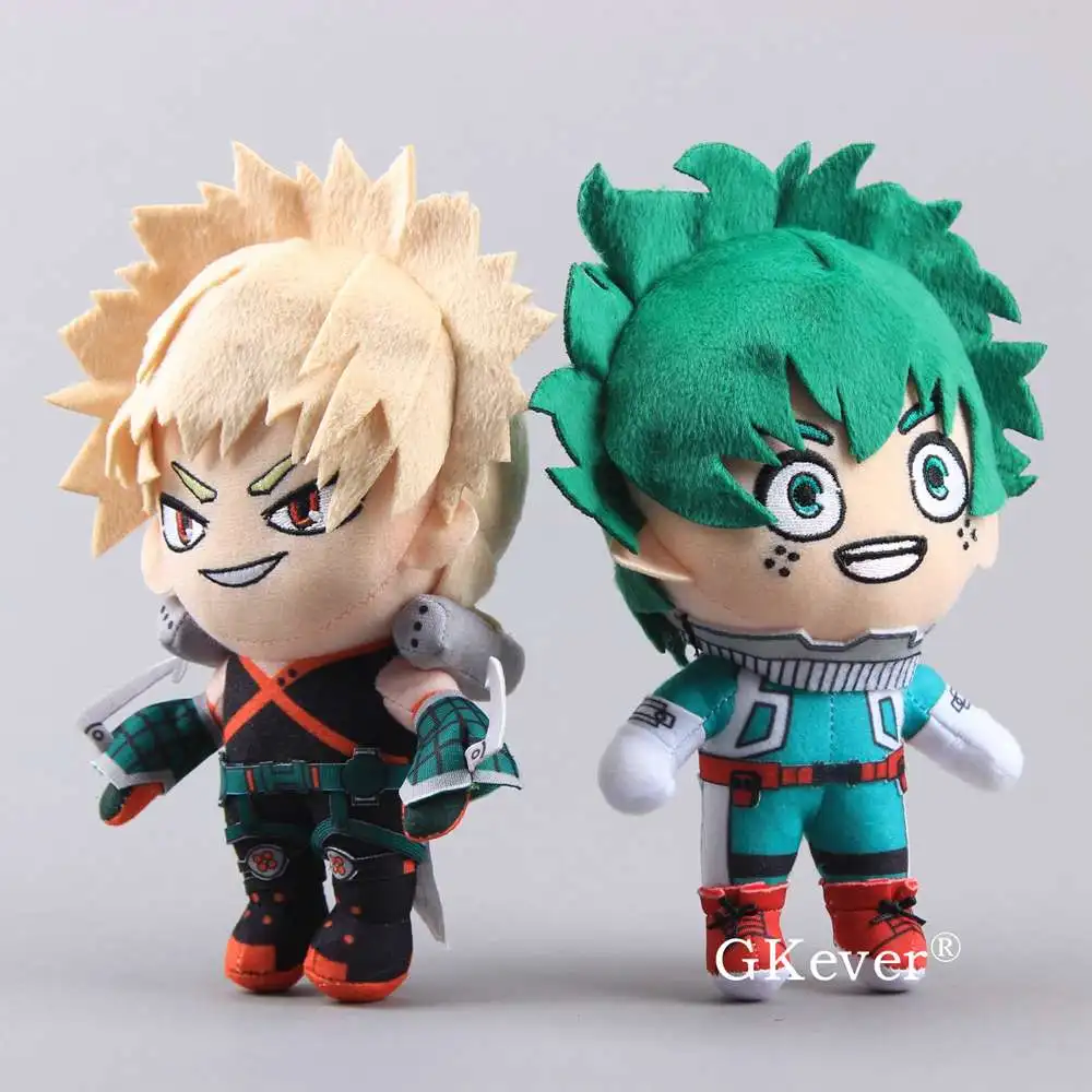 Детская плюшевая игрушка My Hero Академия Midoriya Izuku мягкие куклы Bakugou Katsuki 9 дюймов 23