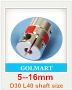 1 шт. CNC мотор челюсти вала гибкий соединитель паук сливы муфты D25 L30 4 мм 5 мм 6 мм 6,35 мм 7 мм 8 мм 9 мм 9,525 мм 10 12 12,7 мм