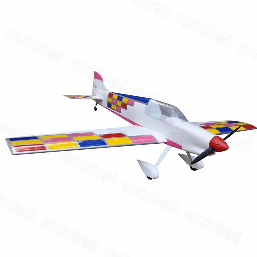 Модель полета F3A 55.4 &quot50 класс Nitro RC самолет плоскости пробкового дерева комплект
