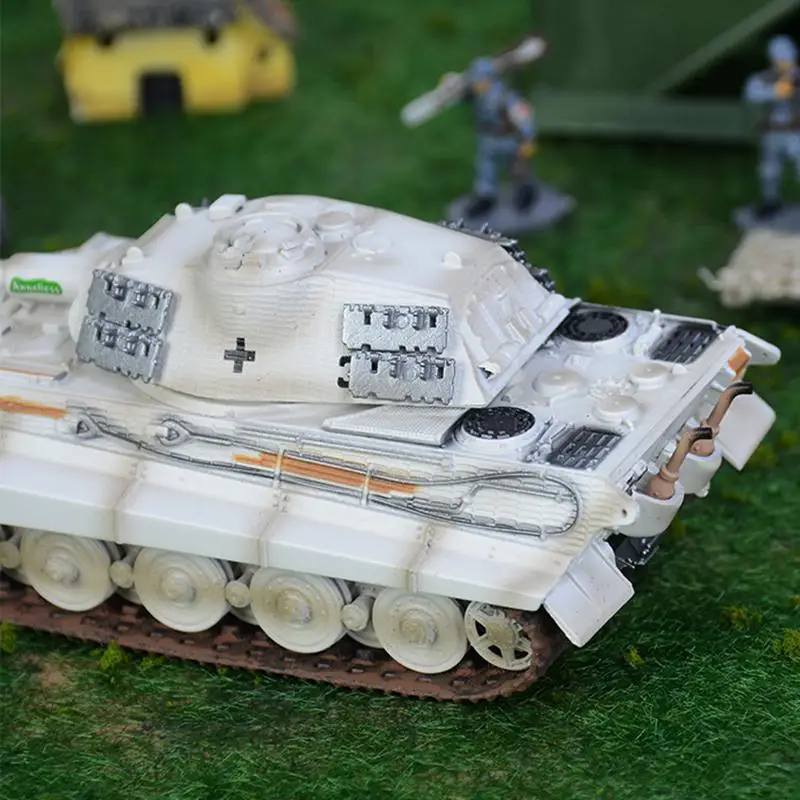 Масштаб 1:72 готовый тяжелый танк Tiger B король тигр Вторая мировая война
