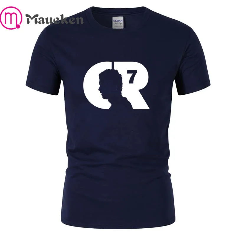

2019 brand tshirt cr7 name cristiano ronaldo T-Shirt Men Short Sleeve 100% cotton O Neck T shirts for juve fans gift
