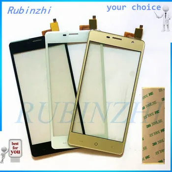 

RUBINZHI Free 3M Tape Mobile Phone Touch Panel Screen Digitizer Glass Panel Outer Lens Sensor For DEXP Ixion ES950 Touchscreen