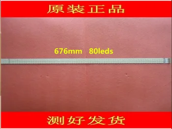 

676mm LED Backlight Lamp strip 80leds For Sharp 60inch TV LCD TV LCD-60LX830A LCD-60LX531A E329419 LCD-60LX530A 960A 850A 830A