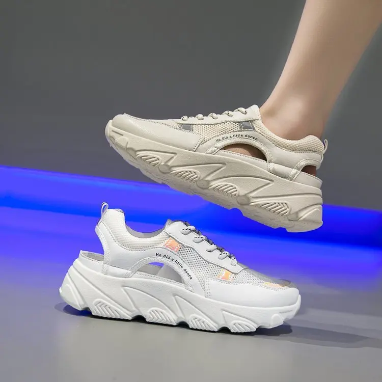 2019 Fund Ins Dad Shoe Woman Exceed Fire All-match Woman Fund Leisure Time Flange Sneakers Tide Zapatos De Mujer Women Shoes