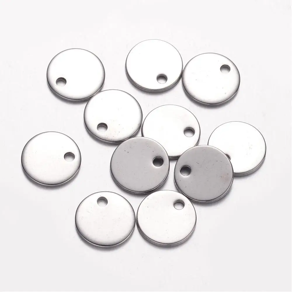 Buy 304 Stainless Steel Charms, Blank Stamping Tag