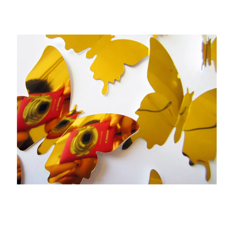 3d مرآة 5 ألوان الفراشات ملصقات الحائط ل غرف الاطفال حفل زفاف ديكور المنزل 12 قطعة/المجموعة الحائط الشارات الفن adesivo دي parede 3d مرآة 5 ألوان الفراشات ملصقات الحائط ل غرف الاطفال حفل زفاف ديكور المنزل 12 قطعة/المجموعة الحائط الشارات الفن adesivo دي parede