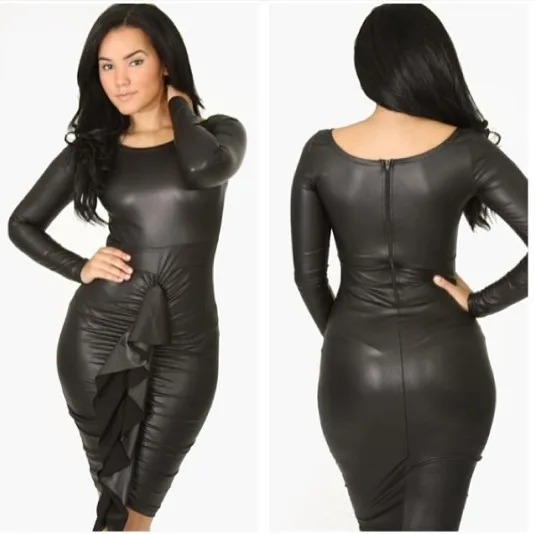 Spring 2014 New Fashion Bandage Dress Black Zipper Sexy Women Party - 535x534 - jpeg African American Party Dresses