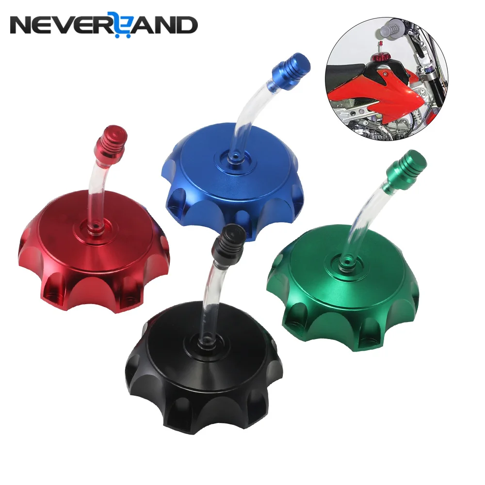 

NEVERLAND Universal Motorcycle CNC Aluminum Gas Fuel Petrol Tank Cap Replacement Lid For Dirt Bike Pit ATV Quad 90 110 125CC