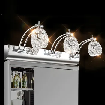 

Modern led mirror cabinet lamp 9W/E14/ three lights bathroom mirror light waterproof mirror light cabinet lamp