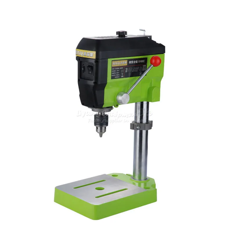 220V Mini Electric Drilling Machine Variable Speed Micro Drill Press