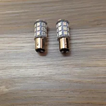 Для Автомобильный тормоз лампа мерцающий задний противотуманный фонарь P21/5W11561157 двойной хвост изменение декоративные светильники для электротранспортного средства