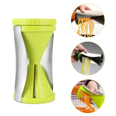 Овощной Spiralizer терка для овощей спиральный измельчитель нож моркови огурец