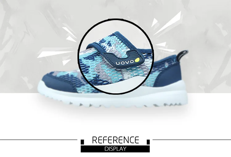 UOVO Spring Summer Kids Shoes Breathable Casual Shoes For Boys And Girls Light-weight Sport Shoes Kids Sneakers Size 28#-37#