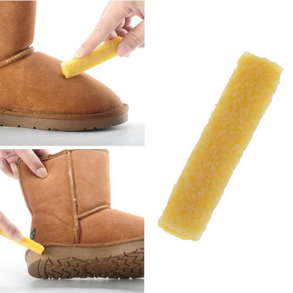 1 Piece Shoe Brush Faux Suede Rubber Shoes Rubber Eraser For Cleaning