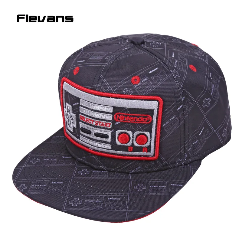 Игровая приставка креативный дизайн крышки snapback прохладный шляпа для взрослых письмо бейсболки Би-бой хип-хоп шляпы для мужчины женщины