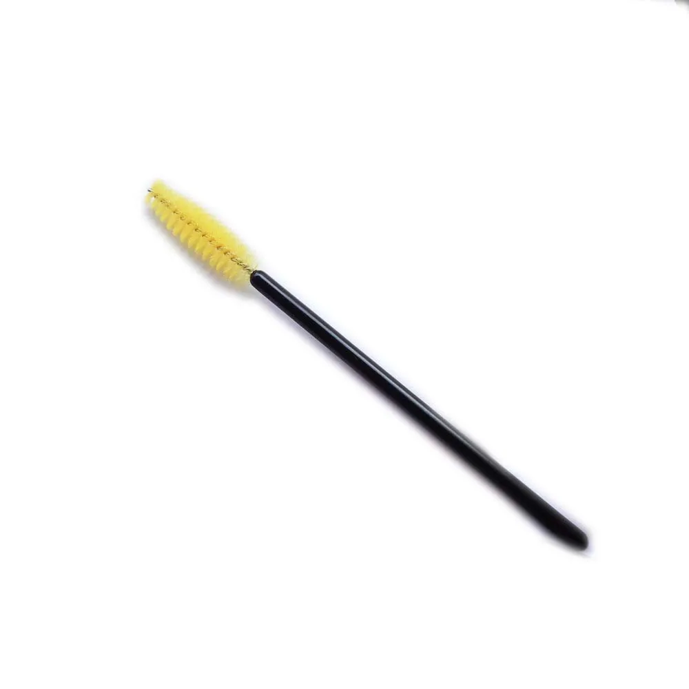 Pincéis de Maquiagem Jogo de Escova Beleza Descartável Cílios Escova Cosméticos Ferramenta Mascara Varinhas Applicato Maquiagem 500 Pçs - Lote 6 Beleza descartável cílios escova cosméticos pincéis de