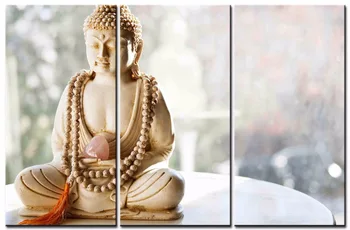 

3 Pieces Picture Painting Wall Art Room Decor Print Poster Buddha series Wall Pictures for Living Room Canvas Painting Framed