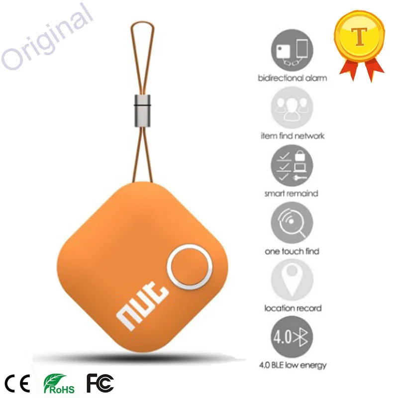 Nut2 Wireless Key Finder Keychain Locator RF Receiver Remote Finding Anti-lost Bluetooth 4.0