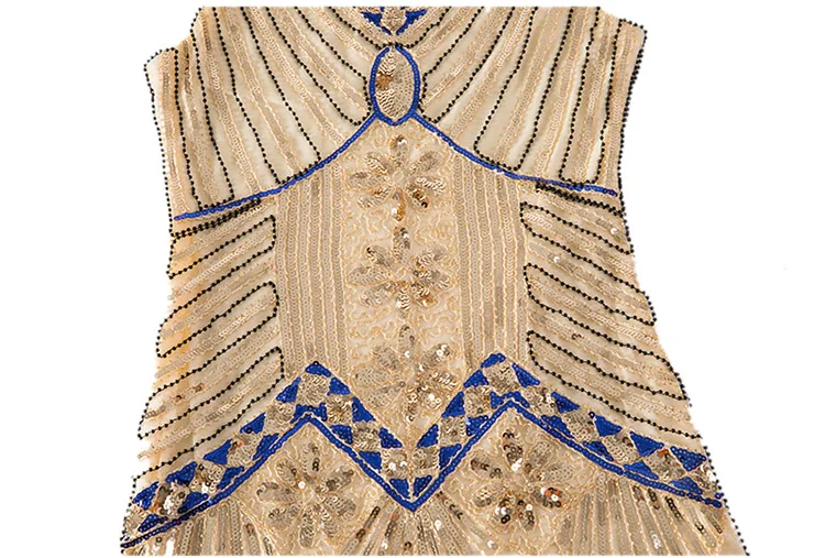 Женское платье в винтажном стиле, 1920 s, платье Грейт Гэтсби, летние вечерние платья без рукавов, костюмы с v-образным вырезом, с блестками, с бахромой, вечернее платье средней длины