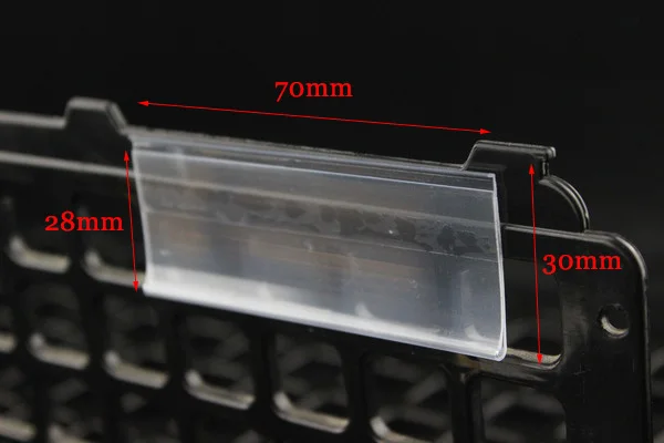 Самоклеющиеся ленты данных держатель этикеток полка край стенд для ценника сканер рельс имя карты знак дисплей рамка поп цена Talker