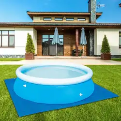 Складной бассейн Обложка для круглого над наземным бассейнов надувной наземный ткань