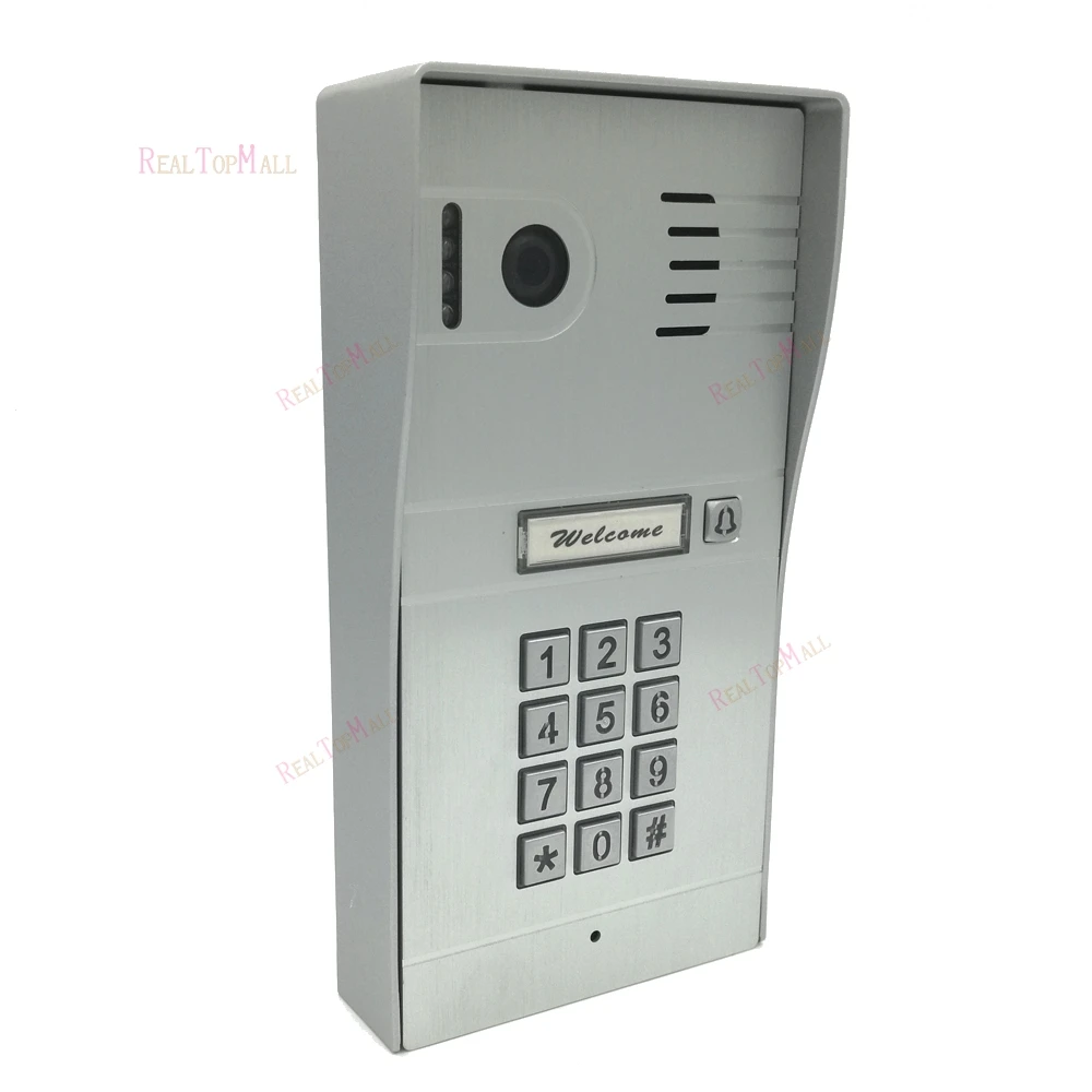 Global wireless ip wifi video door phone doorbell intercom system remotely control door locks anywhere