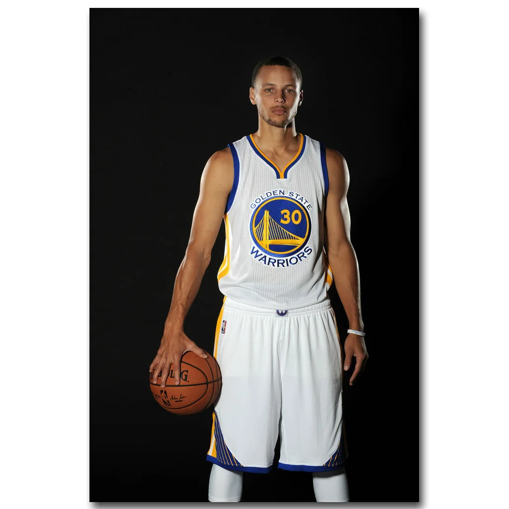 Stephen Curry Warriors Basketball MVP Silk Poster 13x20 24x36inch Art Pint 009
