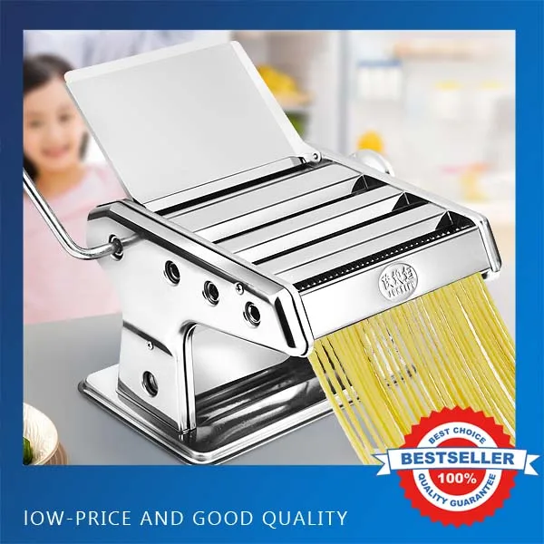 

Stainless Steel Pasta Manual Noodle Maker Good Helper Handmade Spaghetti Noodles Noodle DIY Machine