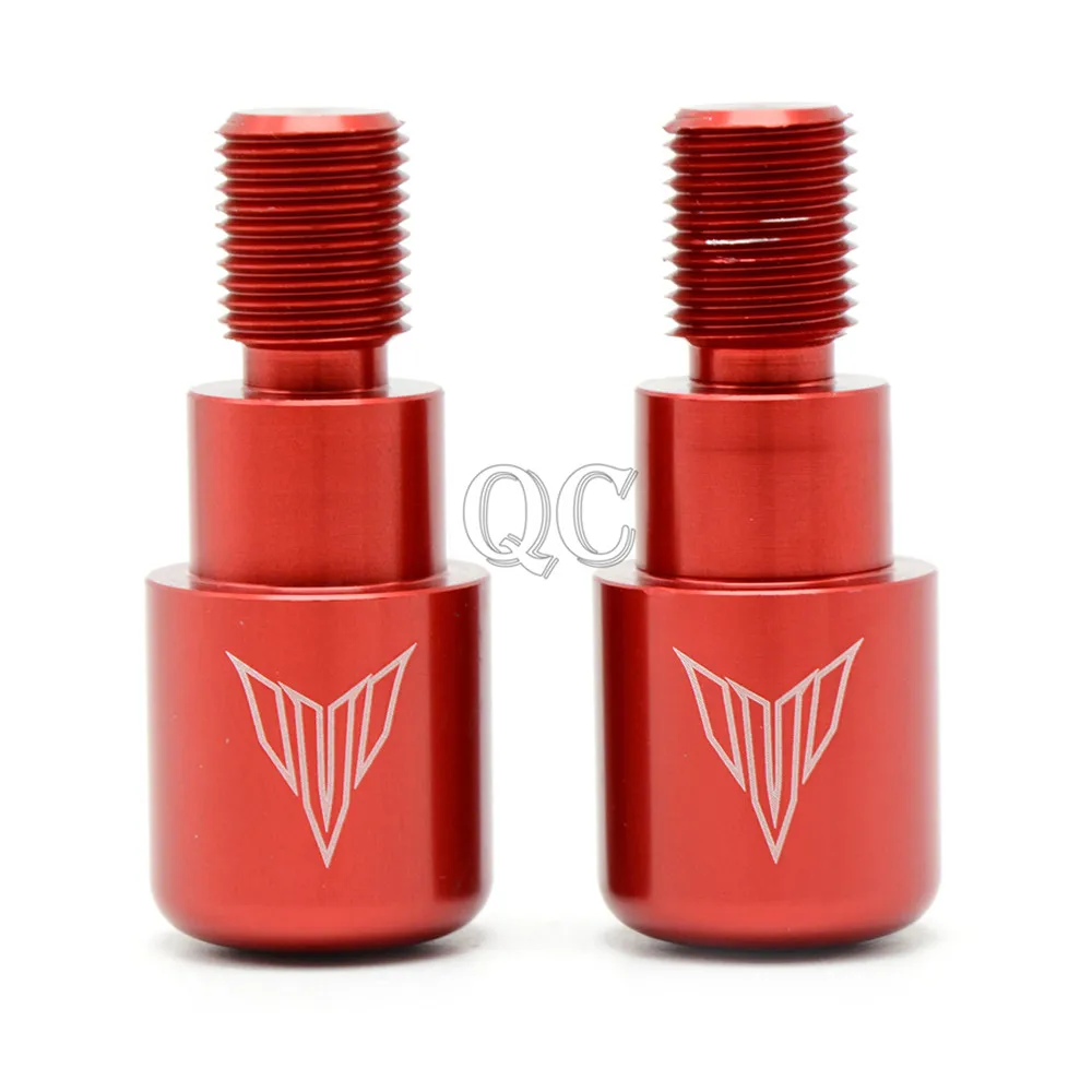 

Red Motorcycle handlebar Grip End For YAMAHA MT-09 MT09 MT-07 MT07 FZ07 FZ09 MT10 FZ10 2014-2015