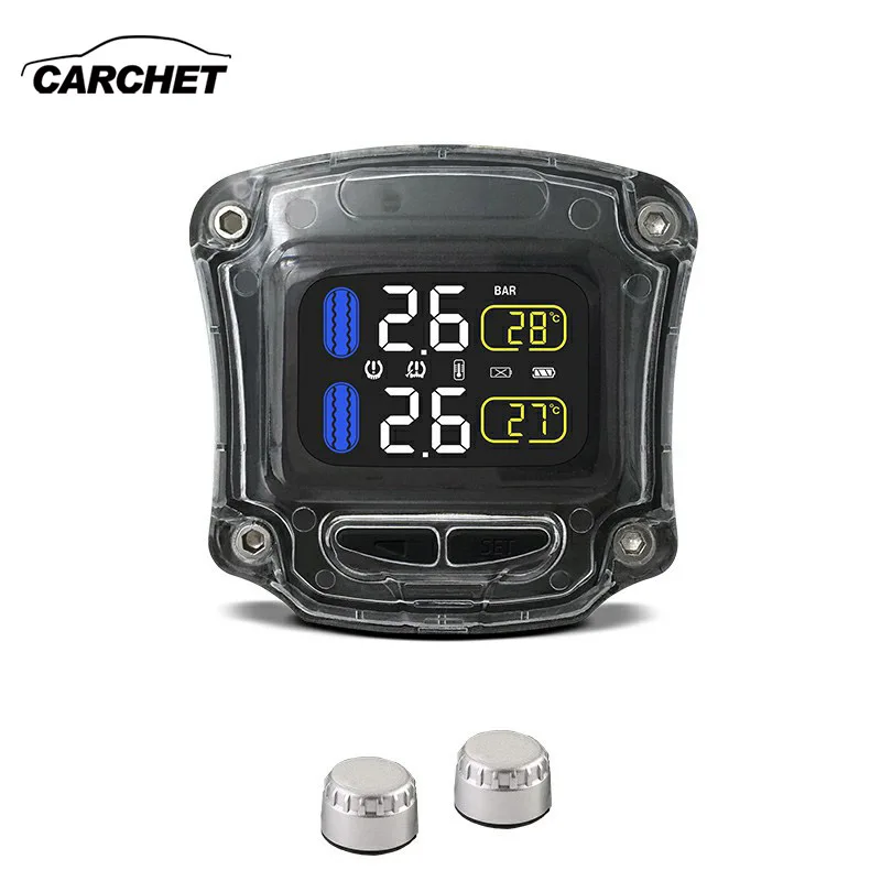 CARCHET новая система контроля давления в шинах для мотоцикла локомотив