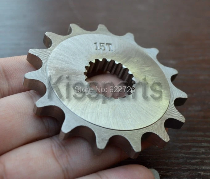 Для SUZUKI GS125 GN125 DR125 RM125 GS HYOSUNG 125 428 цепная звездочка Звездочки 14 15 16 зубьев|teeth