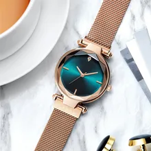 Reloj mujer, высококачественные новые часы, женские вибрирующие сетчатые часы с Красной сеткой, трендовые кварцевые часы Orologio da donna relogio#10