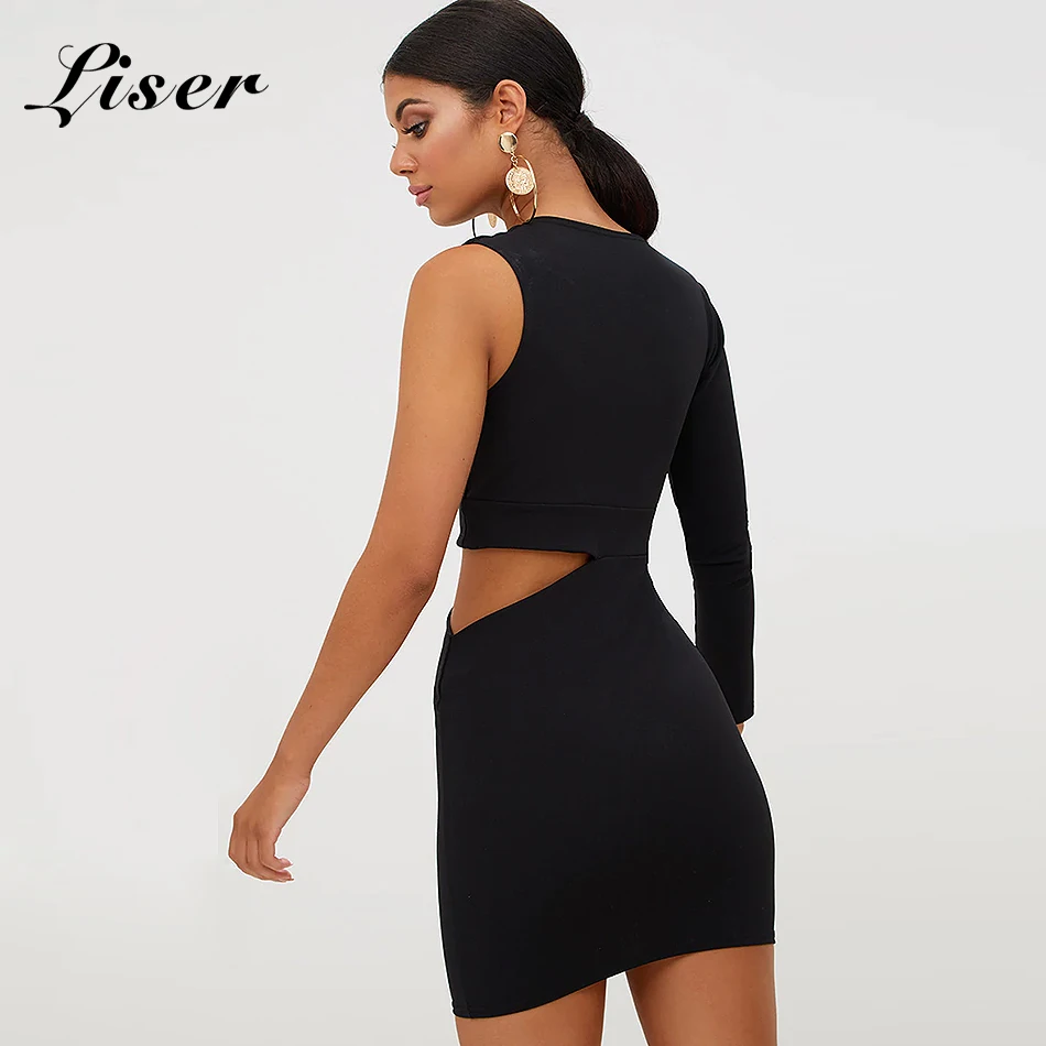 Liser новое летнее женское платье V шеи платье повязки Сексуальная Bodycon Элегантный Вечеринка черный, белый цвет платья Vestidos