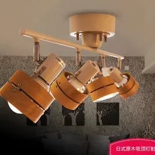 Креативный стиль, новинка, столовая, гостиная, спальня, кабинет, твердая древесина, светодиодный Тип изделия, прожектор