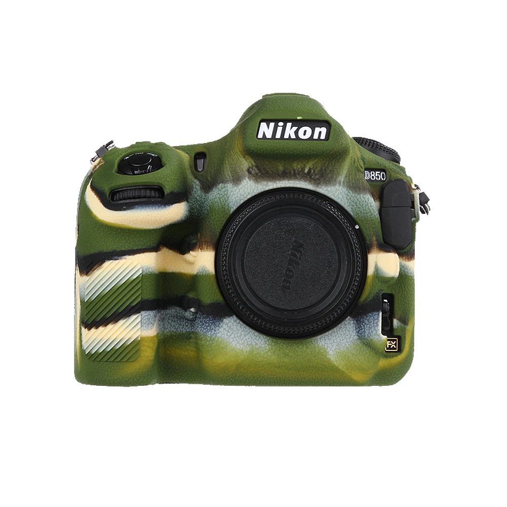 Soft Silicone Rubber D850 Camera Protective Body Case Skin For Nikon
