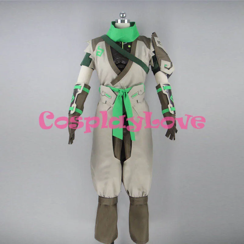 

OW Game Soldier 76 Jacket Cosplay Costume for Adult Men Halloween Party Coat +Gloves