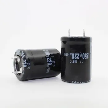 

10pcs 220UF 250V electrolytic capacitor 250V220UF 22x30mm