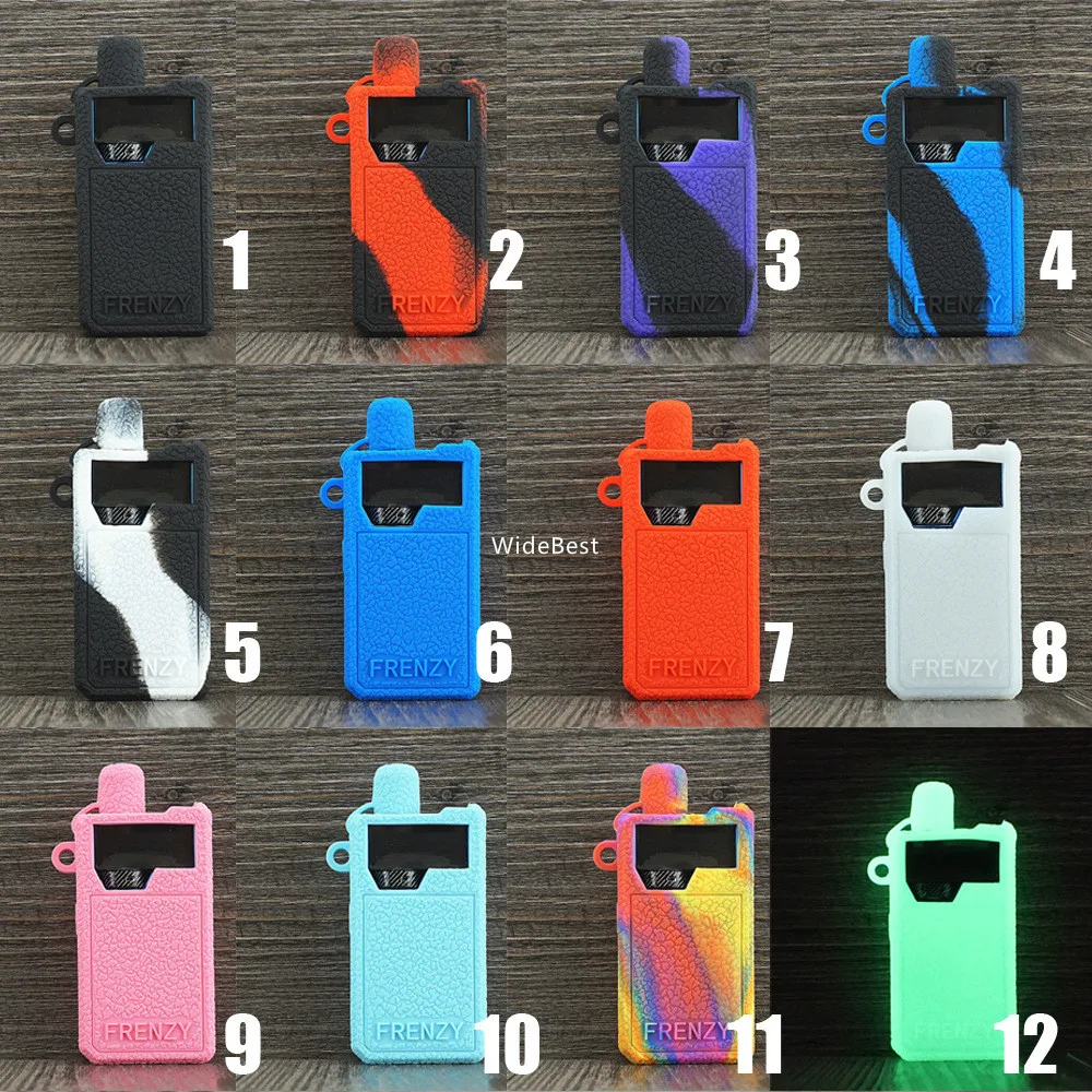Цветной силиконовый чехол Geekvape Frenzy защитный с ремешком|Атомайзеры электронных