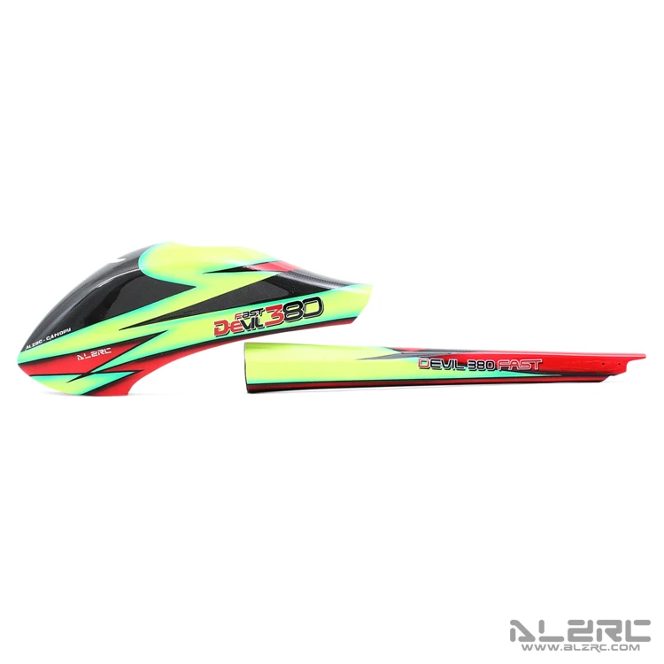 

ALZRC - Devil 380 FAST 3K Carbon Fiber Painting Canopy Set - A